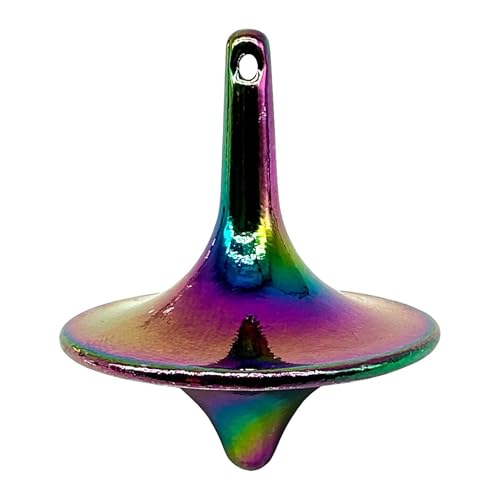 Metal Spinner Top Toys - Kleines Metallspinngyro | Präzisionsmetall Rotierende Fingerspitzen Desktop Gyro Spielzeuge | Lustiger Metal Desktop Kreiselspielzeug Für Kinder Erwachsene (Farbenfroh) von Aibyks