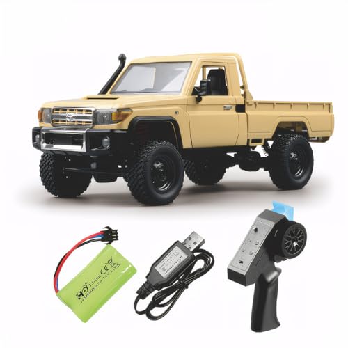 Ailan 1 stücke Kunststoff Komplette Auto Für MN82 1/12 Crawler Fernbedienung RC Auto Zubehör Ersatz Teile RC Upgrade Teil, Golden von Ailan