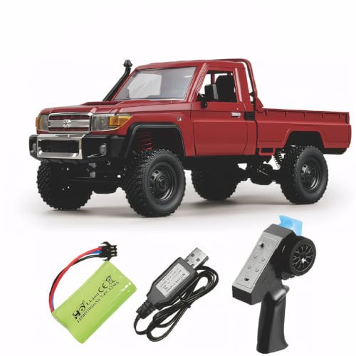 Ailan 1 stücke Kunststoff Komplette Auto Für MN82 1/12 Crawler Fernbedienung RC Auto Zubehör Ersatz Teile RC Upgrade Teil, Rot von Ailan