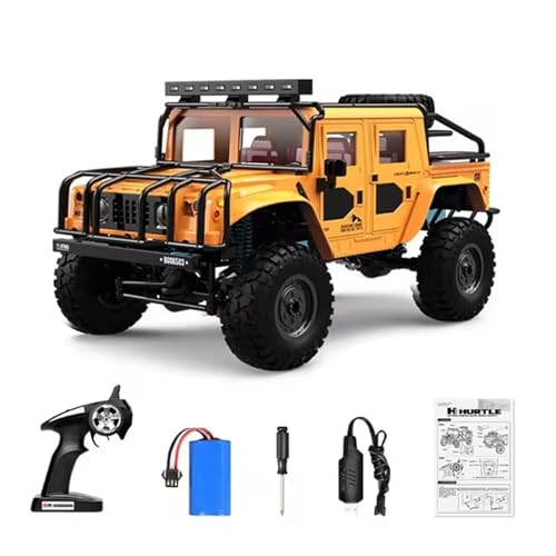 Ailan 1 stücke Kunststoff Komplette Auto Für Q121 1/12 Crawler Fernbedienung RC Auto Zubehör Ersatz Teile RC Upgrade Teil, Golden von Ailan