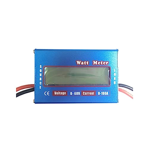 Ailan Digitalanzeige Batteriespannung Stromanalysator Tragbarer LCD Bildschirm Wattmeter 60 V 100 A Checker Ladegerät von Ailan