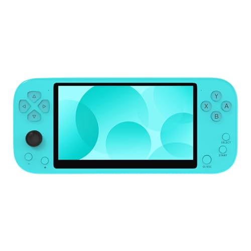 Ailan Handheld Konsole X20 1 Zoll tragbare Videospiel Rocker tragbare Handheld 5,1 Zoll unterstützt Zwei Playersput , Blau von Ailan