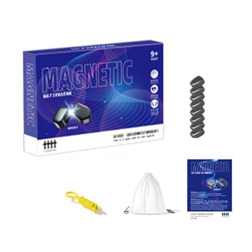 Ailan Tragbares magnetisches Schachfiguren Spielzeugset, logisches Denken, Geschenkauswahl, magnetisches Brettspiel aus Kunststoff, Schachset, Typ 2 von Ailan