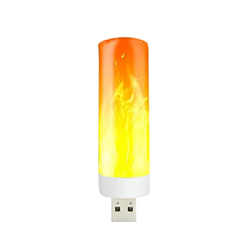 Ailan USB Flammenlicht 3500 K 5 V 1 W Atmosphäre LED Nachtlampe Computer Mini Portable Travel Pocket Lighting für von Ailan