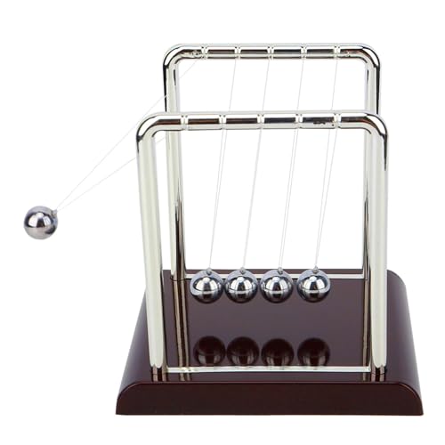 Balance Pendel Ball Spielzeug Home Office Schreibtisch Ornament Quadratische Form (Mittelgroßer quadratischer Billardball) von Ailgely