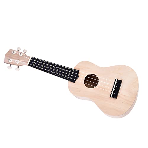 DIY Ukelele Basswood 4 Saiten Instrument Zubehör Kit Leicht Tragbar | Für Bastler von Ailgely