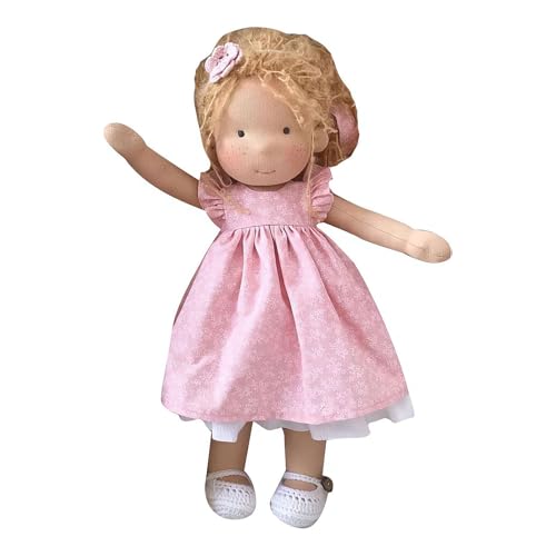 Waldorf Puppe Handgemachte Handgemachte Waldorf Puppe Vintage Häkelpuppe für Kinder Geburtstag Neujahr Ostern von Ainiupi