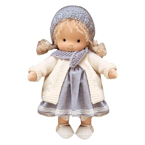 Waldorf Puppe Handgemachte Handgemachte Waldorf Puppe Vintage Häkelpuppe für Kinder Geburtstag Neujahr Ostern von Ainiupi