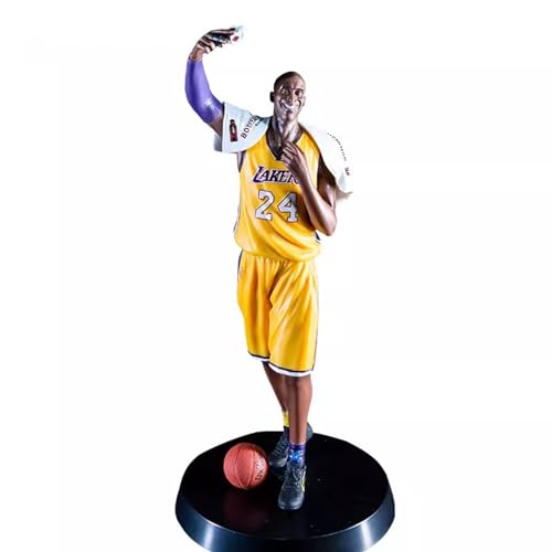 Ainslhzn 39cm Los Angeles Lakers Actionfiguren Kobe Bryant Hochwertiges, Umweltfreundliches PVC-Material Model Statuen Sammlung Für Liebhaber von Ainslhzn