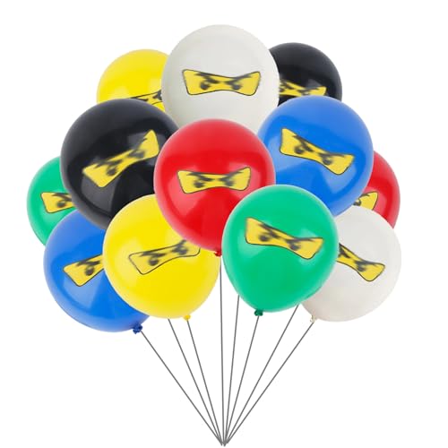 36Stück Ninj Geburtstags Luftballons Set, Luftballons Kindergeburtstag Deko,Geburtstag Balloons, Kinder Geburtstagsfeier Dekorationen 36Stück Ninj Geburtstags Luftballons Set, Luftballons Kindergeburtstag Deko,Geburtstag Balloons, Kinder Geburtstagsfeier Dekorationen von Ainvliya