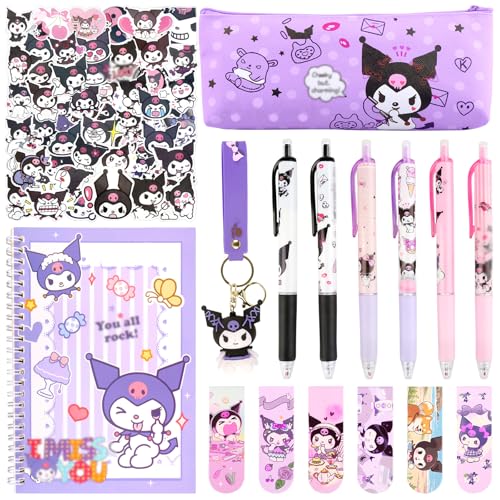 Sc Kawaii Schulsachen Set, Cartoon Schreibwarene Geschenkse Schulbedarf Bürobedarf Sachen Stifte Federmäppchen Schlüsselanhänger Sticker Notizbuch Lesezeichen Geschenk Kinder für Schule Büro Kunst Sc Kawaii Schulsachen Set, Cartoon Schreibwarene Geschenkse Schulbedarf Bürobedarf Sachen Stifte Federmäppchen Schlüsselanhänger Sticker Notizbuch Lesezeichen Geschenk Kinder für Schule Büro Kunst von Ainvliya