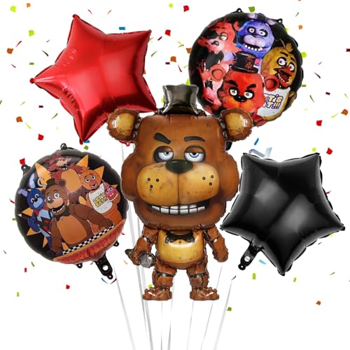 Geburtstagsdeko Luftballons Jungen Mädchen- 5Pcs Kindergeburtstag Deko Folienballon Banner Happy Birthday Geburtstag Balloon Partyzubehör für Kinder Theme Party Hintergrunden Supplies Ballon Set Geburtstagsdeko Luftballons Jungen Mädchen- 5Pcs Kindergeburtstag Deko Folienballon Banner Happy Birthday Geburtstag Balloon Partyzubehör für Kinder Theme Party Hintergrunden Supplies Ballon Set von Ainvliya