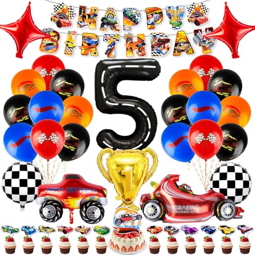 Luftballon3 Auto Luftballons Geburtstagsdeko Junge, Car Tortendeko Geburtstag Deko 5 Jahre Rennwagen Folienballons Party Deko Ballons Girlande Geburtstag Kindergeburtstag Deko Party Supplies Kinder Luftballon3 Auto Luftballons Geburtstagsdeko Junge, Car Tortendeko Geburtstag Deko 5 Jahre Rennwagen Folienballons Party Deko Ballons Girlande Geburtstag Kindergeburtstag Deko Party Supplies Kinder von Ainvliya