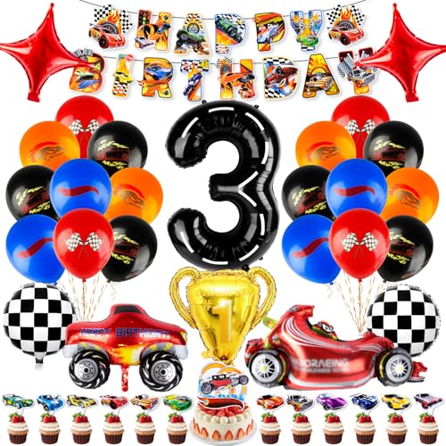 Luftballon4 Auto Luftballons Geburtstagsdeko Junge, Car Tortendeko Geburtstag Deko 3 Jahre Rennwagen Folienballons Party Deko Ballons Girlande Geburtstag Kindergeburtstag Deko Party Supplies Kinder Luftballon4 Auto Luftballons Geburtstagsdeko Junge, Car Tortendeko Geburtstag Deko 3 Jahre Rennwagen Folienballons Party Deko Ballons Girlande Geburtstag Kindergeburtstag Deko Party Supplies Kinder von Ainvliya