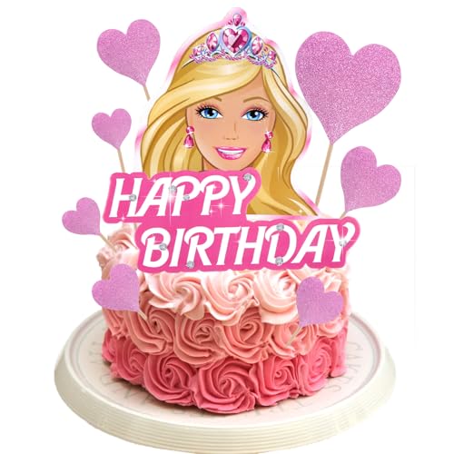 9PCS Bar Tortendeko, Glitter Cupcake Toppers, Cartoon Cake Topper Deko Geburtstag Kuchen Dekoration für Kinder 9PCS Bar Tortendeko, Glitter Cupcake Toppers, Cartoon Cake Topper Deko Geburtstag Kuchen Dekoration für Kinder von Ainvliya