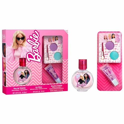 Geschenkset Kinderschminke, Eau de Toilette 30 ml mit blumig-fruchtigen Duft, Lipgloss und Lidschattenpalette für Kinder Geschenkset Kinderschminke, Eau de Toilette 30 ml mit blumig-fruchtigen Duft, Lipgloss und Lidschattenpalette für Kinder von Air-Val