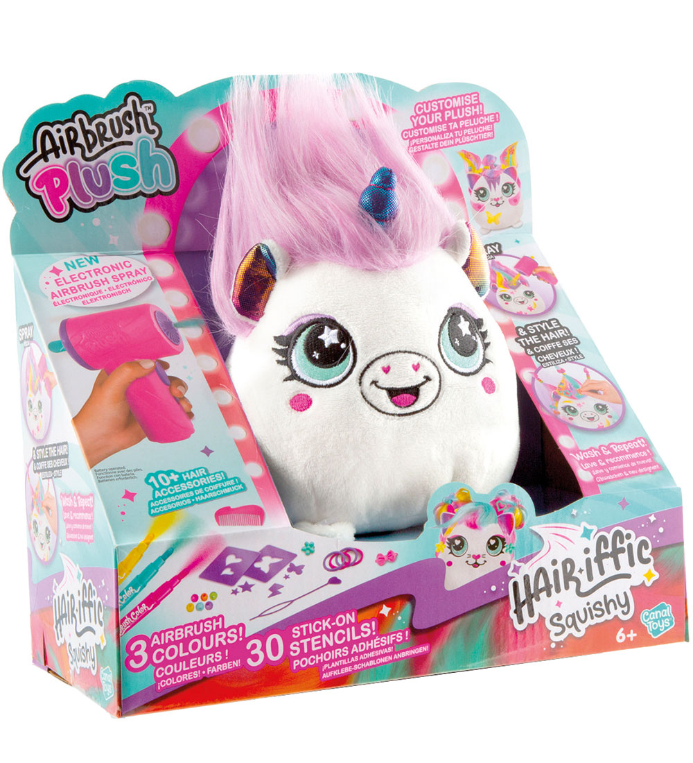 Airbrush Plush Kuscheltier - 14 cm - Hair'iffic - Princess - Airbrush Plush - One Size - Kuscheltiere Airbrush Plush Kuscheltier - 14 cm - Hair'iffic - Princess - Airbrush Plush - One Size - Kuscheltiere von Airbrush Plush