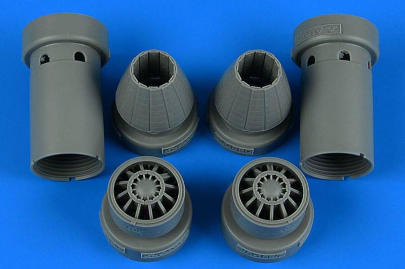 F/A-18E/F Super Hornet - Exhaust nozzles - closed [Meng Model] von Aires Hobby Models