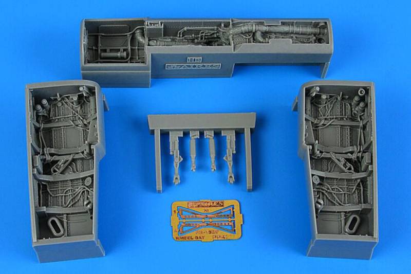 F/A-18E/F Super Hornet - Wheel bay von Aires Hobby Models