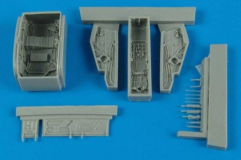 F-100C/D Super Sabre - Wheel bay [Trumpeter] von Aires Hobby Models