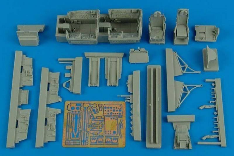 F-100F Super Sabre - Cockpit set - early version von Aires Hobby Models