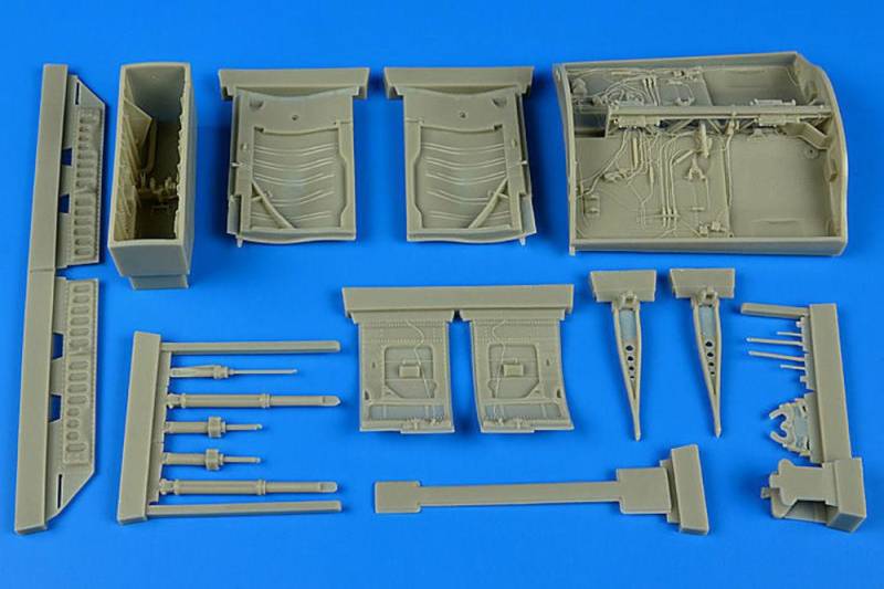 F-104G/S Starfighter - Wheel bay [Italeri] von Aires Hobby Models