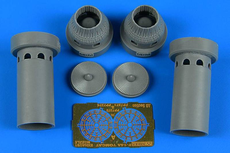 F-14A Tomcat - Exhaust nozzles - closed position [Academy] von Aires Hobby Models