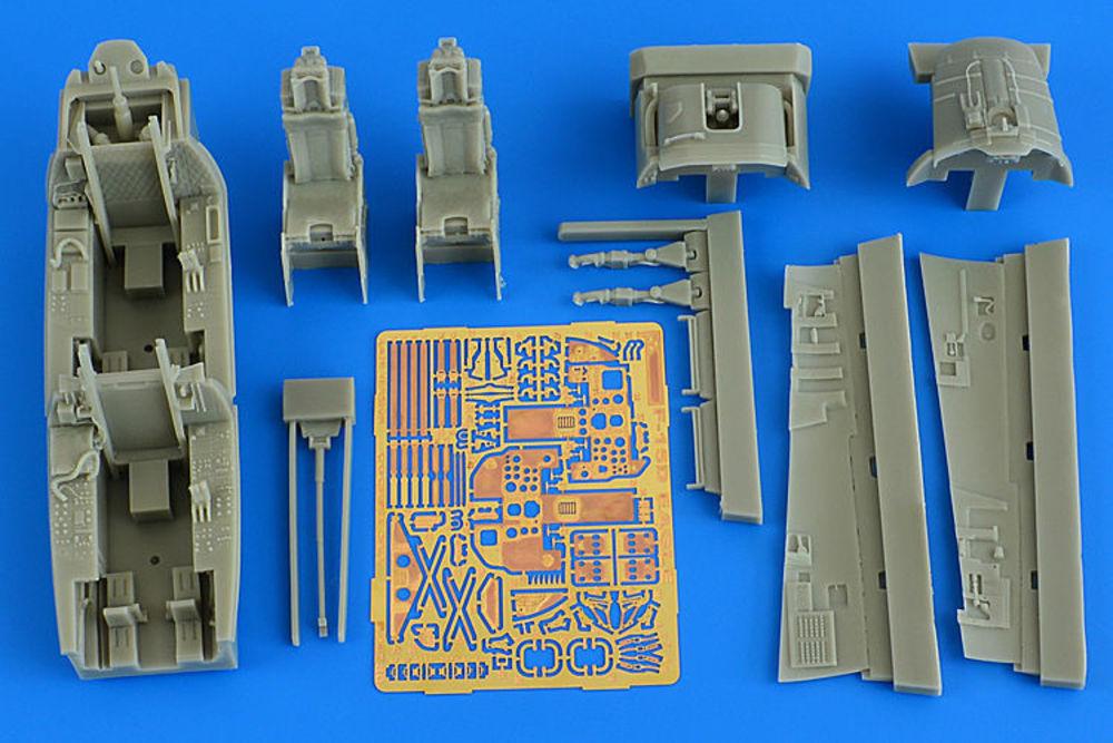 F-15D Eagle - Cockpit set (late version) [Great Wall Hobby] von Aires Hobby Models