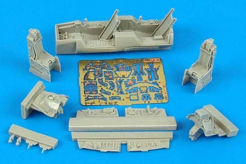 F-16D Fightning Falcon - Cockpit set [Hasegawa]. von Aires Hobby Models