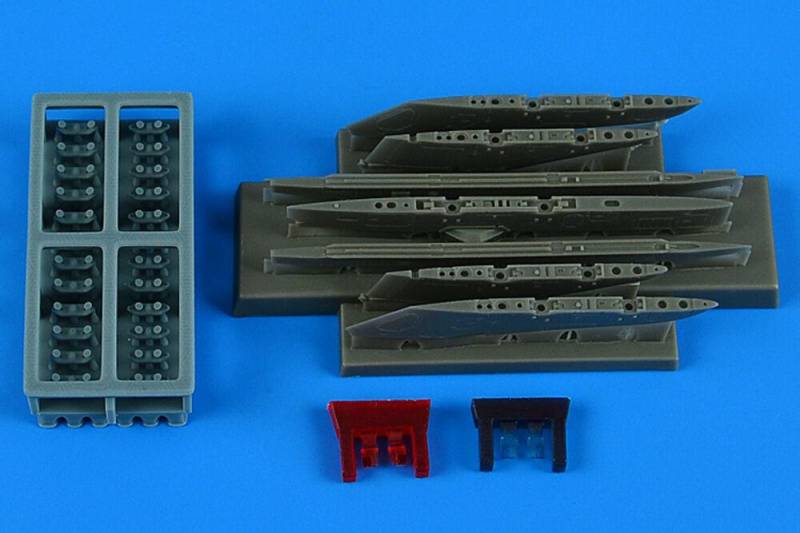 F-5E Tiger II - Pylons & missile launchers [AFV-Club] von Aires Hobby Models