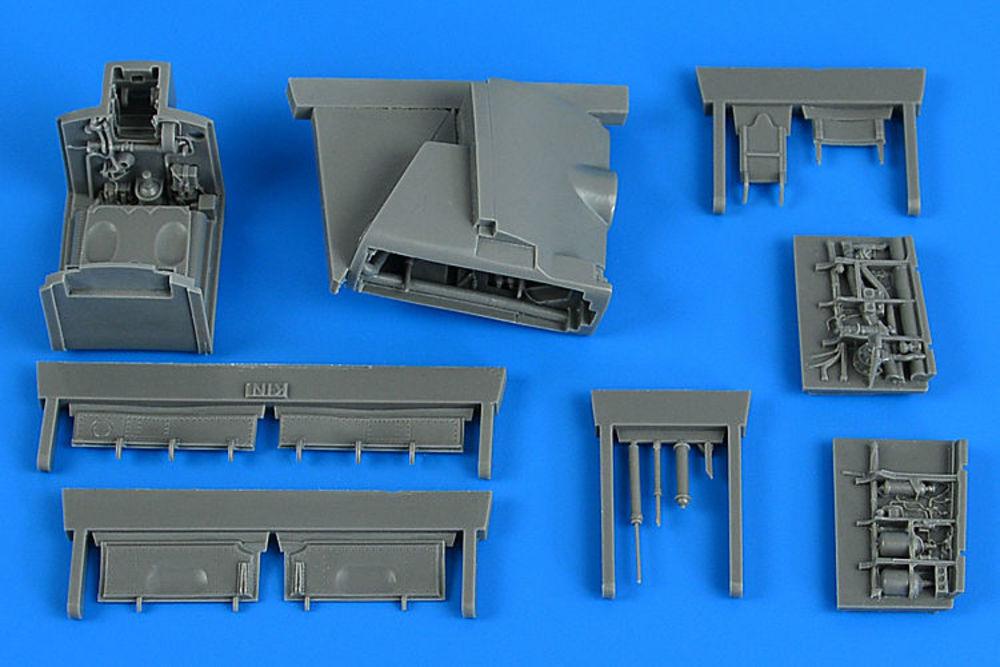 Harrier GR.1/GR.3 - Wheel bay [Kinetic Model Kits] von Aires Hobby Models