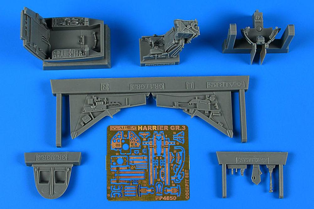 Harrier GR.3 - Cockpit set [Kinetic] von Aires Hobby Models