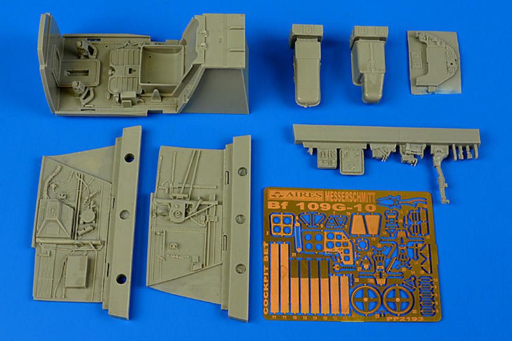 Messerschmitt Bf 109 G-10 - Cockpit set [Revell] von Aires Hobby Models