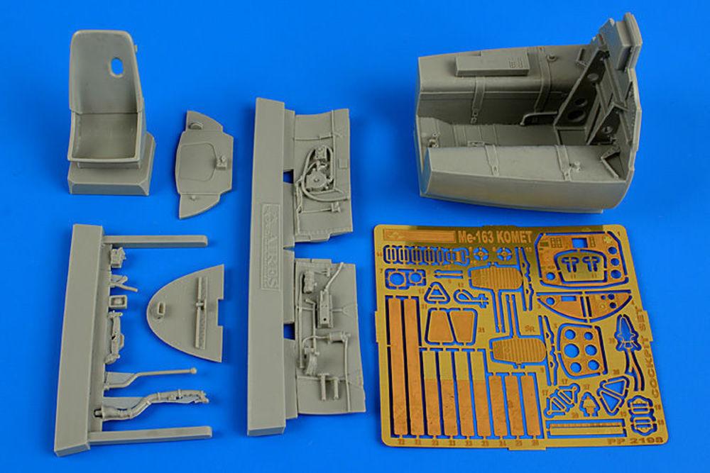 Messerschmitt Me 163B Komet - Cockpit set [Meng Models] von Aires Hobby Models