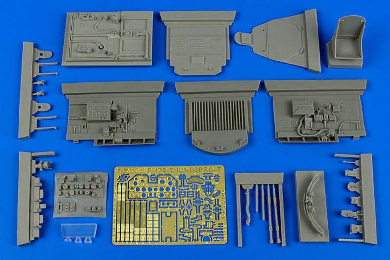 P-47D Thunderbolt - Cockpit set [Hasegawa] von Aires Hobby Models