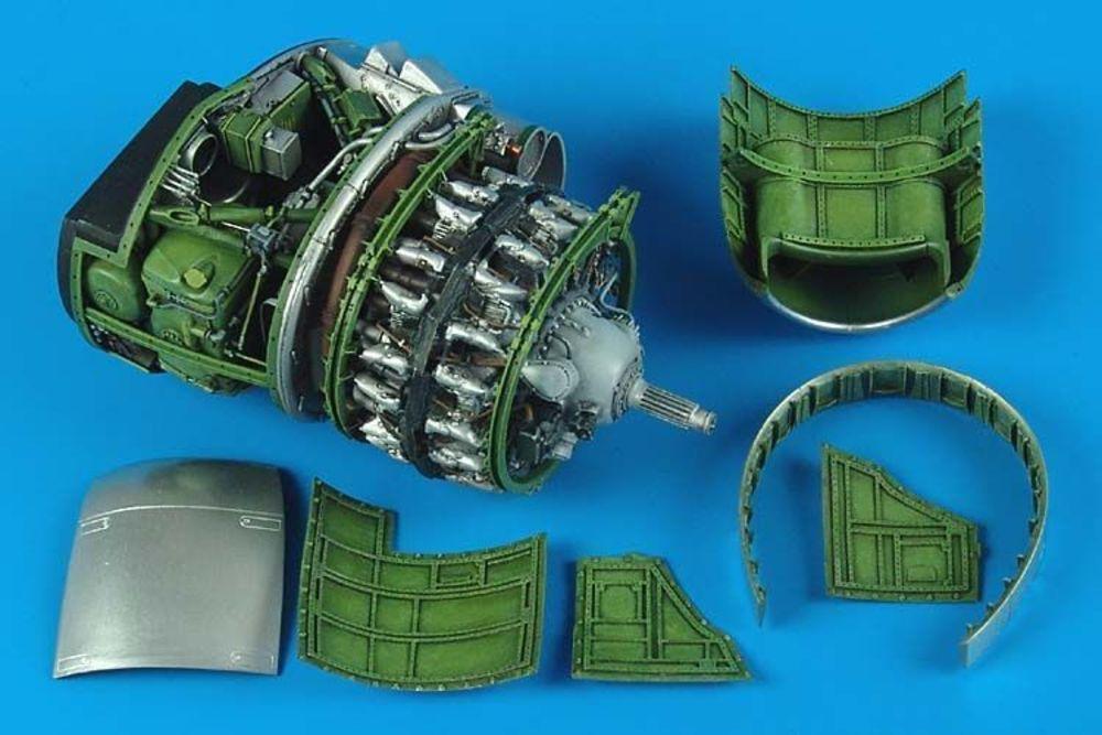 P-47D Thunderbolt - Engine set von Aires Hobby Models