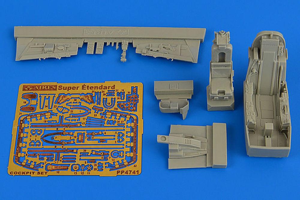 SuE Super Etendard - Cockpit set [Kinetic] von Aires Hobby Models