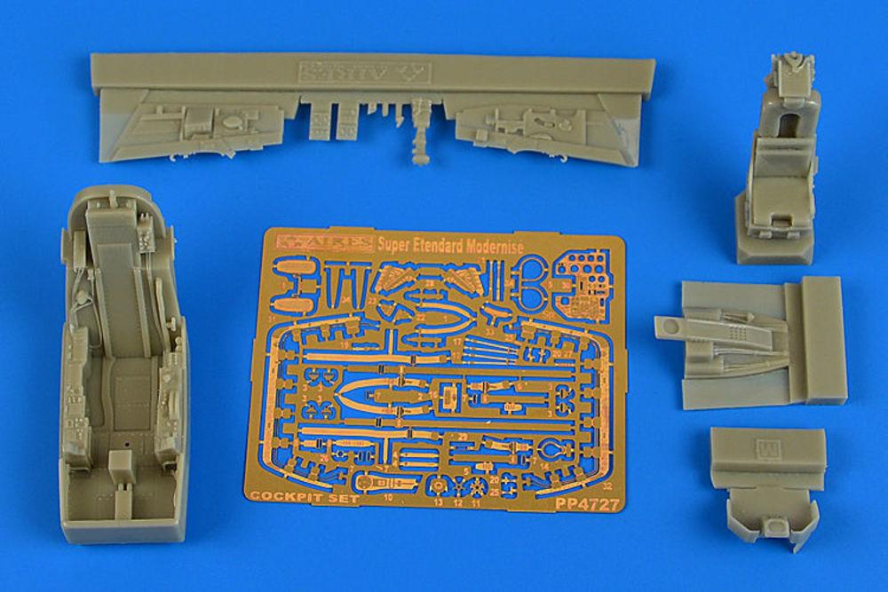 Super Etendard SEM - Cockpit set [Kinetic] von Aires Hobby Models