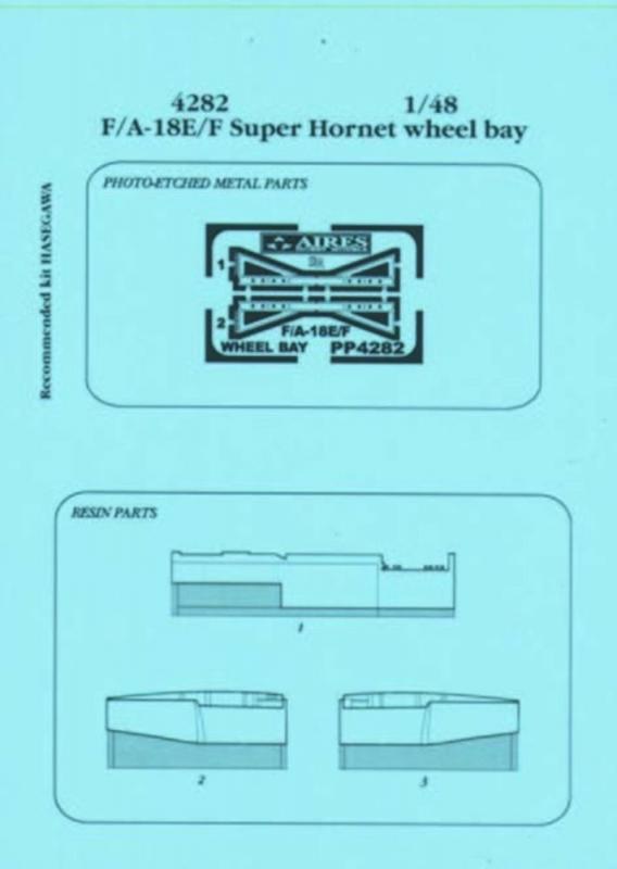 F/A-18E/F Super Hornet - Wheel bay [Hasegawa] von Aires