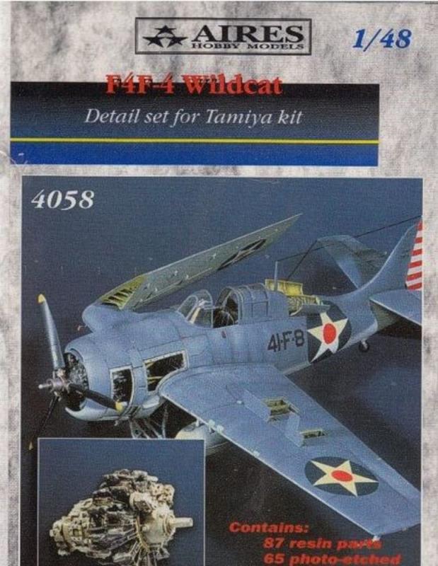 F4F-4 Wildcat - Detail set [Tamiya] von Aires