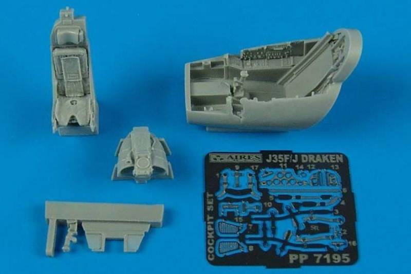 J35F/J Draken - Cockpit set [Hasegawa] von Aires