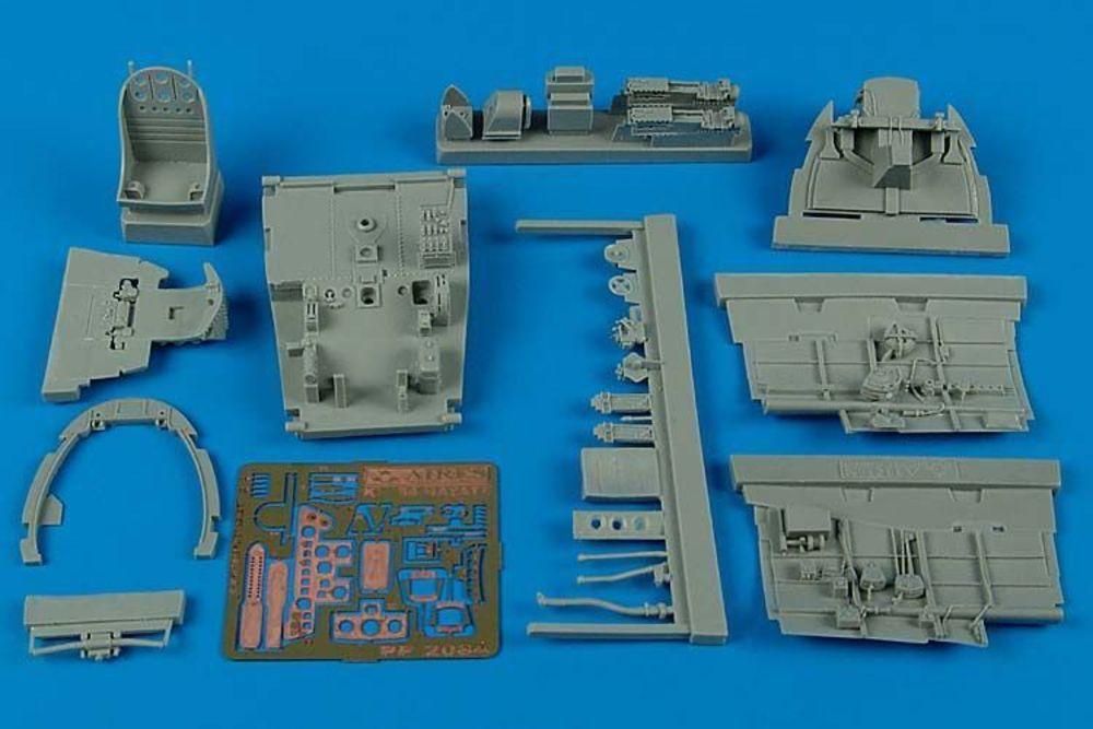 Nakajima Ki84 Hayate - Cockpit set [Hasegawa] von Aires