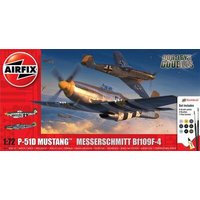 AIRFIX 980193 1:72 P-51D Mustang vs Bf109F-4 Dogfight Double von Airfix