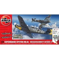 AIRFIX 980194 1:72 Supermarine Spitfire Mk.Vc vs Bf109F-4 Dogfighat Double von Airfix