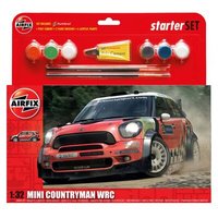 AIRFIX 985304 1:32 Large Starter Set, MINI Countryman WRC von Airfix