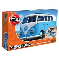 AIRFIX 986024 QUICKBUILD VW Kamper Bully, blau von Airfix