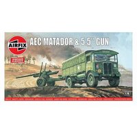 AIRFIX A01314V 1:76 AEC Matador & 5.5 inch Gun von Airfix