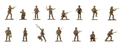 Airfix 1/76 WWII Britische Infanterie, Verschieden von Airfix