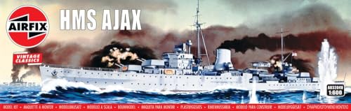 Airfix - 1/600 HMS Ajax - Plastikmodellbausatz Airfix - 1/600 HMS Ajax - Plastikmodellbausatz von Airfix