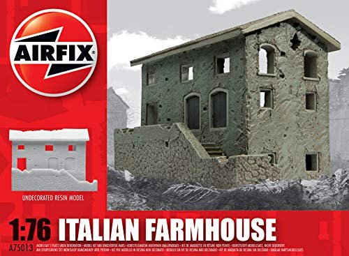 Airfix 985013 1/76 Italienisches Bauernhaus Modellbausatz, Mehrfarbig von Airfix